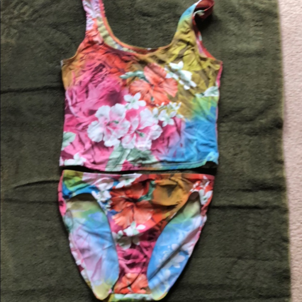 Tanking swimsuit worn once.
